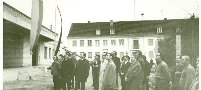 Neueröffnung des Bahnhofgebäudes 1960