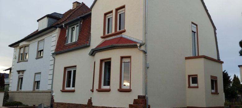 Hausfront neu