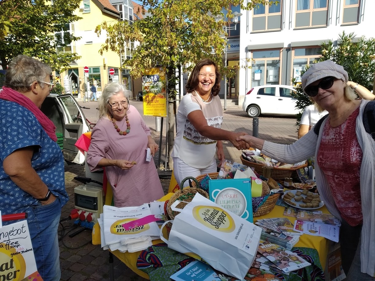 2019 FAIRkosten auf dem Wochenmarkt