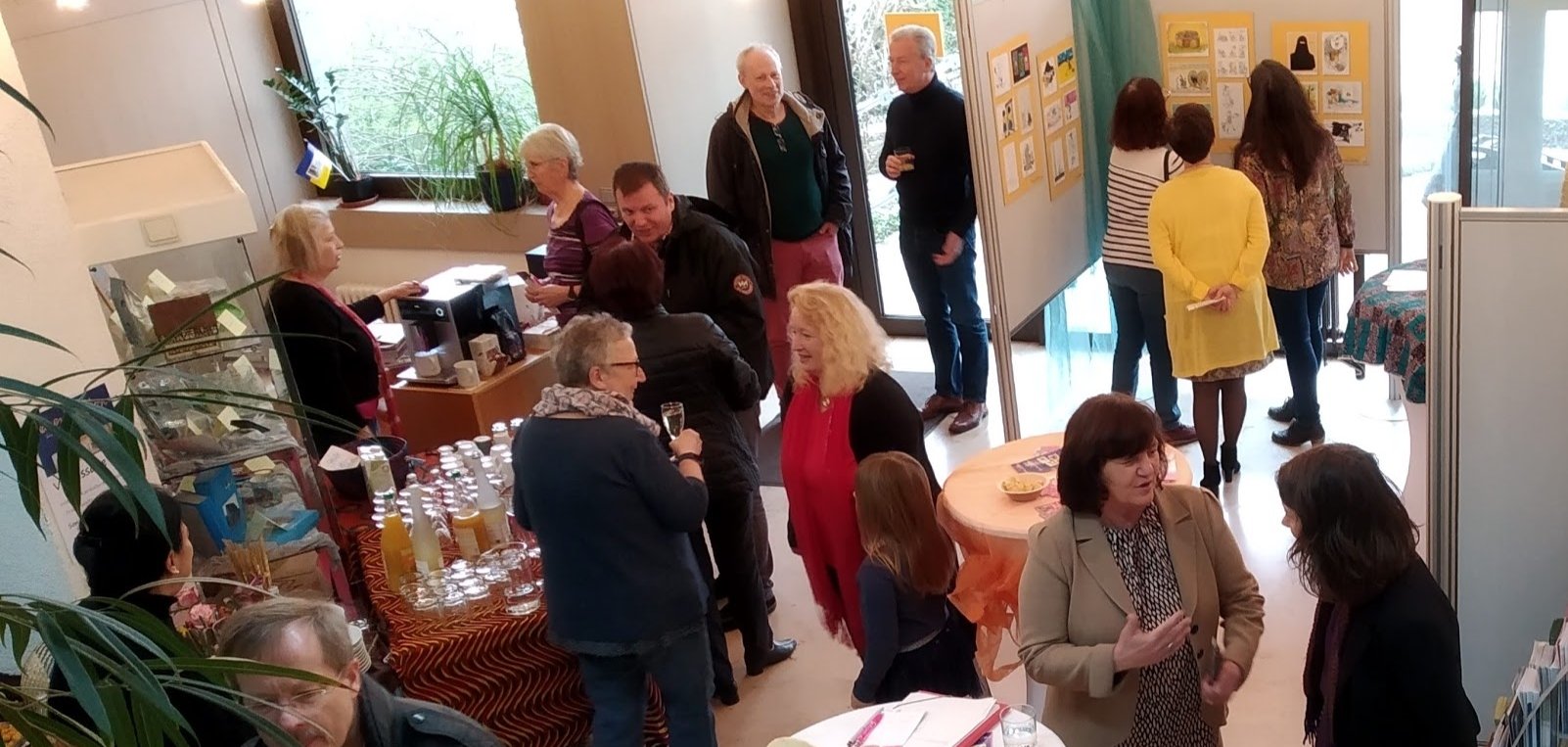 Eröffnung internat. Karikaturenausstellung Eröffnung internat. Karikaturenausstellung