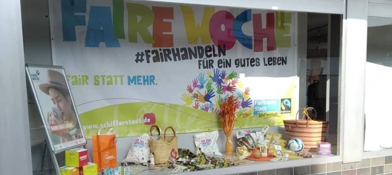 Infokampagne Baustelle fairer Handel