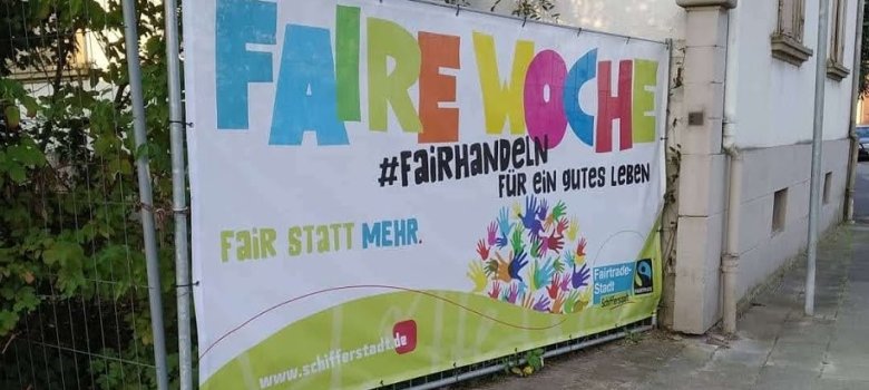 Infokampagne Baustelle fairer Handel