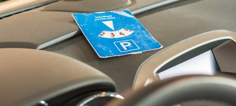 Parken mit Parkscheibe Parken mit Parkscheibe