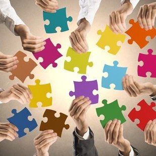 Teamwork and integration concept Teamwork and integration concept