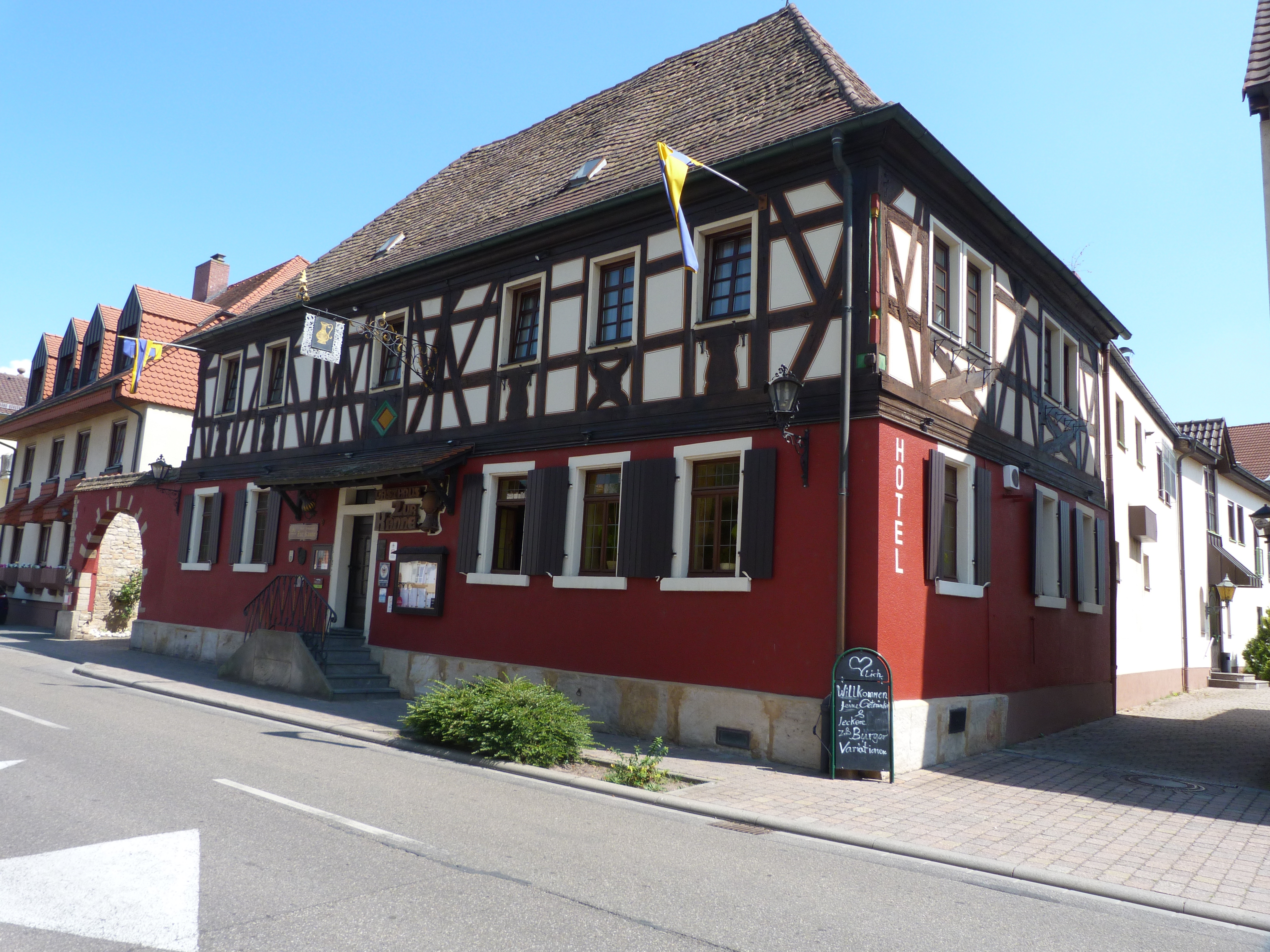 Hotel Kanne Außenansicht