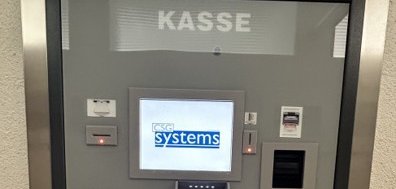 Kassenautomat im Rathaus