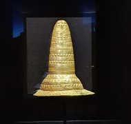 Goldener Hut im Landesmuseum Halle