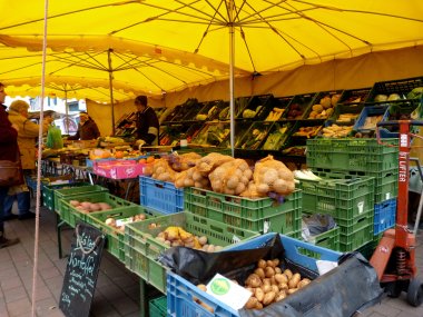 Wochenmarktstand Wochenmarktstand