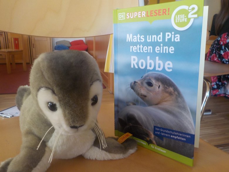 Plüschtierrobbe