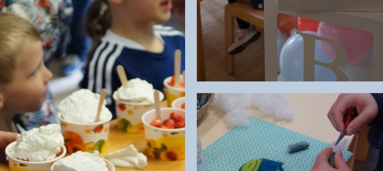 Collage Eindrücke Quasseltag