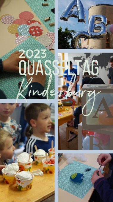 Collage Eindrücke Quasseltag