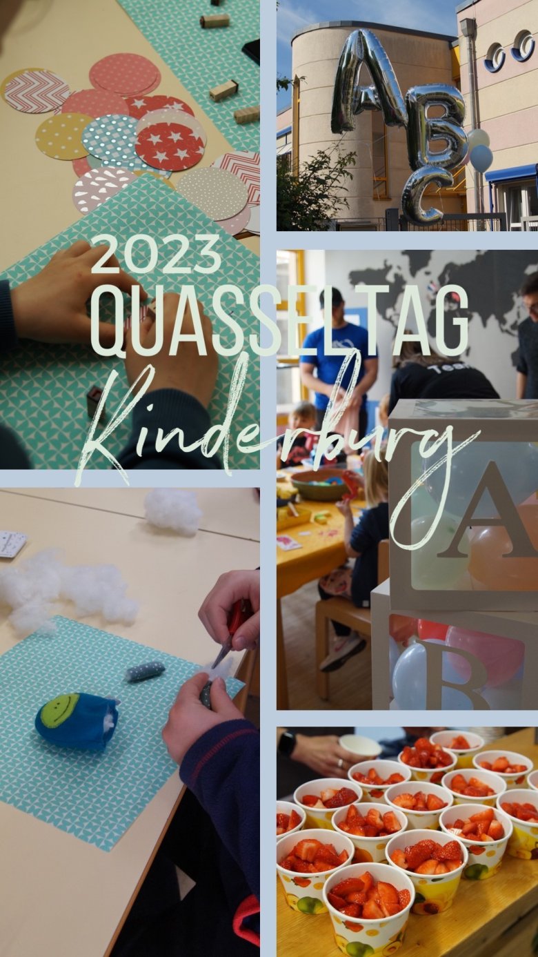 Collage Eindrücke Quasseltag