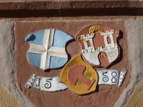 Wappen am Alten Rathaus