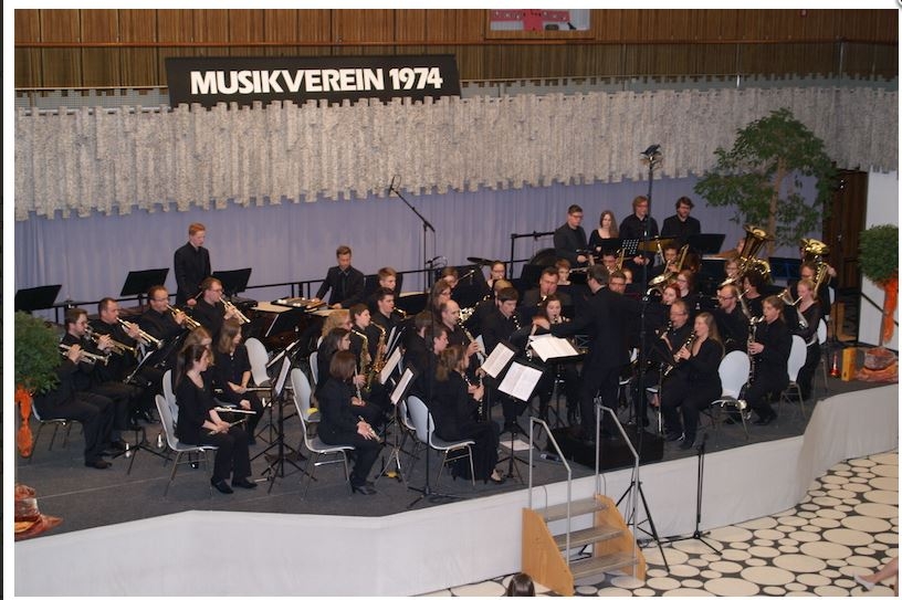 Orchester bei einem Konzert