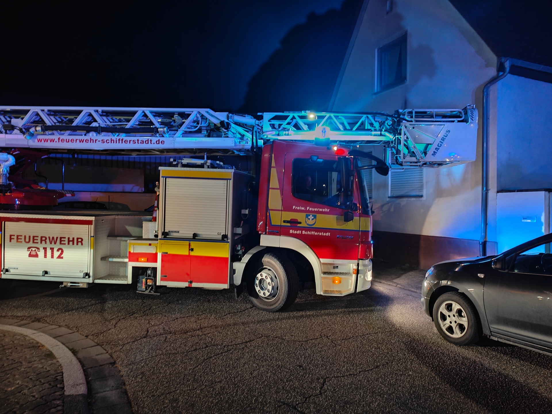 Kontrollfahrt Feuerwehr 