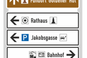 Vorschau einer möglichen Beschilderung