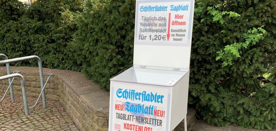 Stummer Verkäufer Schifferstadter Tagblatt
