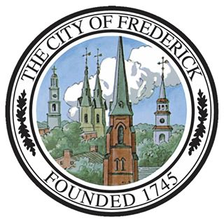 Wappen der Stadt Frederick, USA