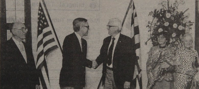 Verschwisterung, Bild aus dem  Schifferstadter Tagblatt vom 29. Mai 1982.jpg