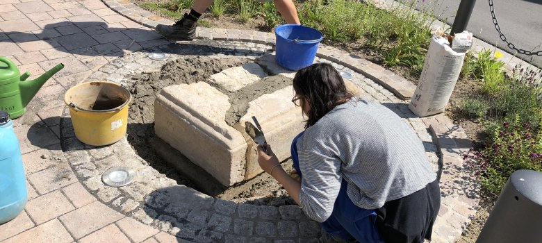 Restaurierung Kreuz vom Kreuzplatz Restaurierung Kreuz vom Kreuzplatz