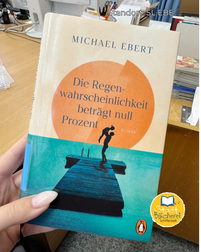 Buchcover "Die Regenwahrscheinlichkeit liegt bei null Prozent"