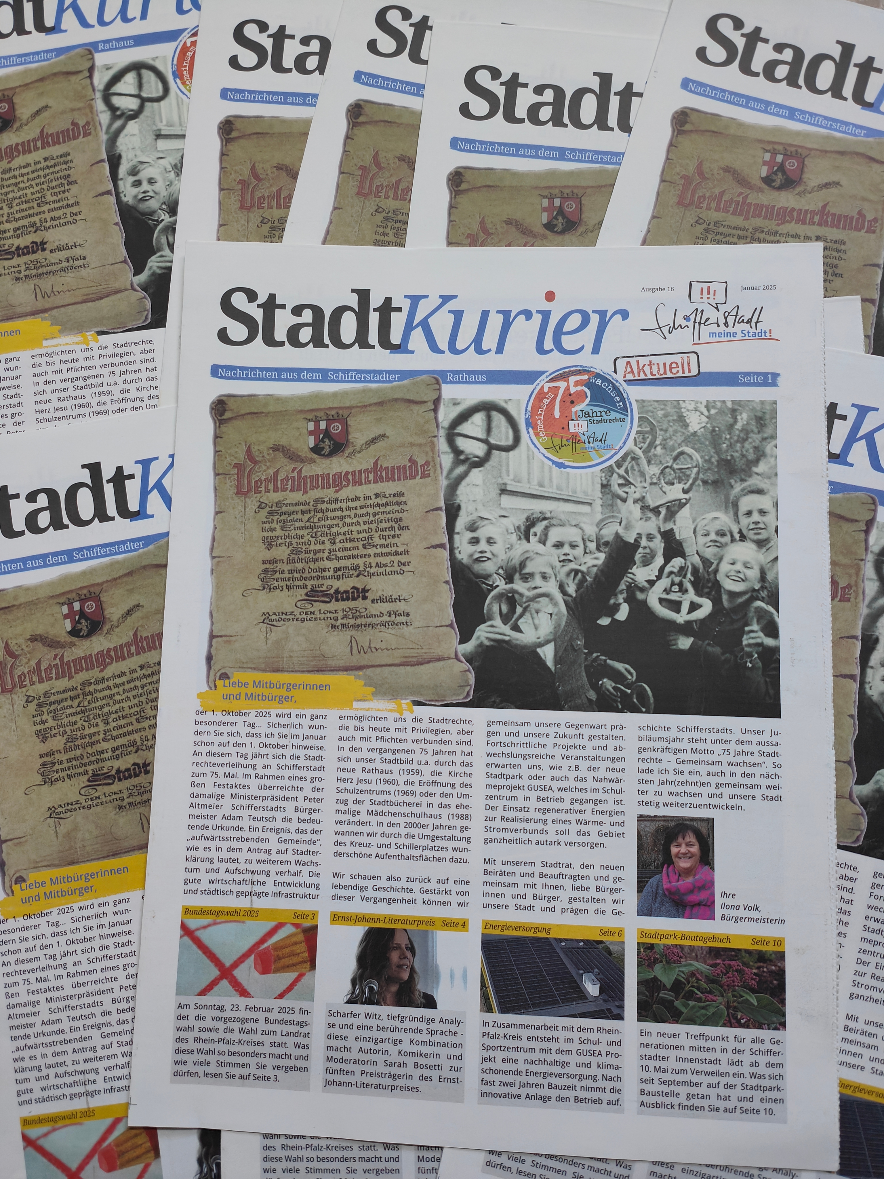 Titelblatt Stadtkurier 16. Ausgabe