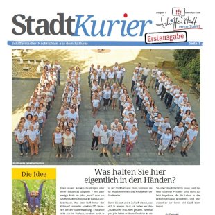 Stadtkurier Titelbild Stadtkurier Titelbild