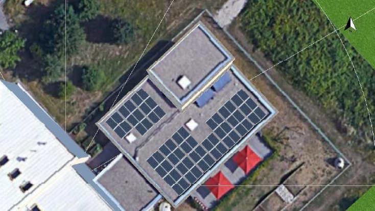 Photovoltaikanlage Haus des Kindes
