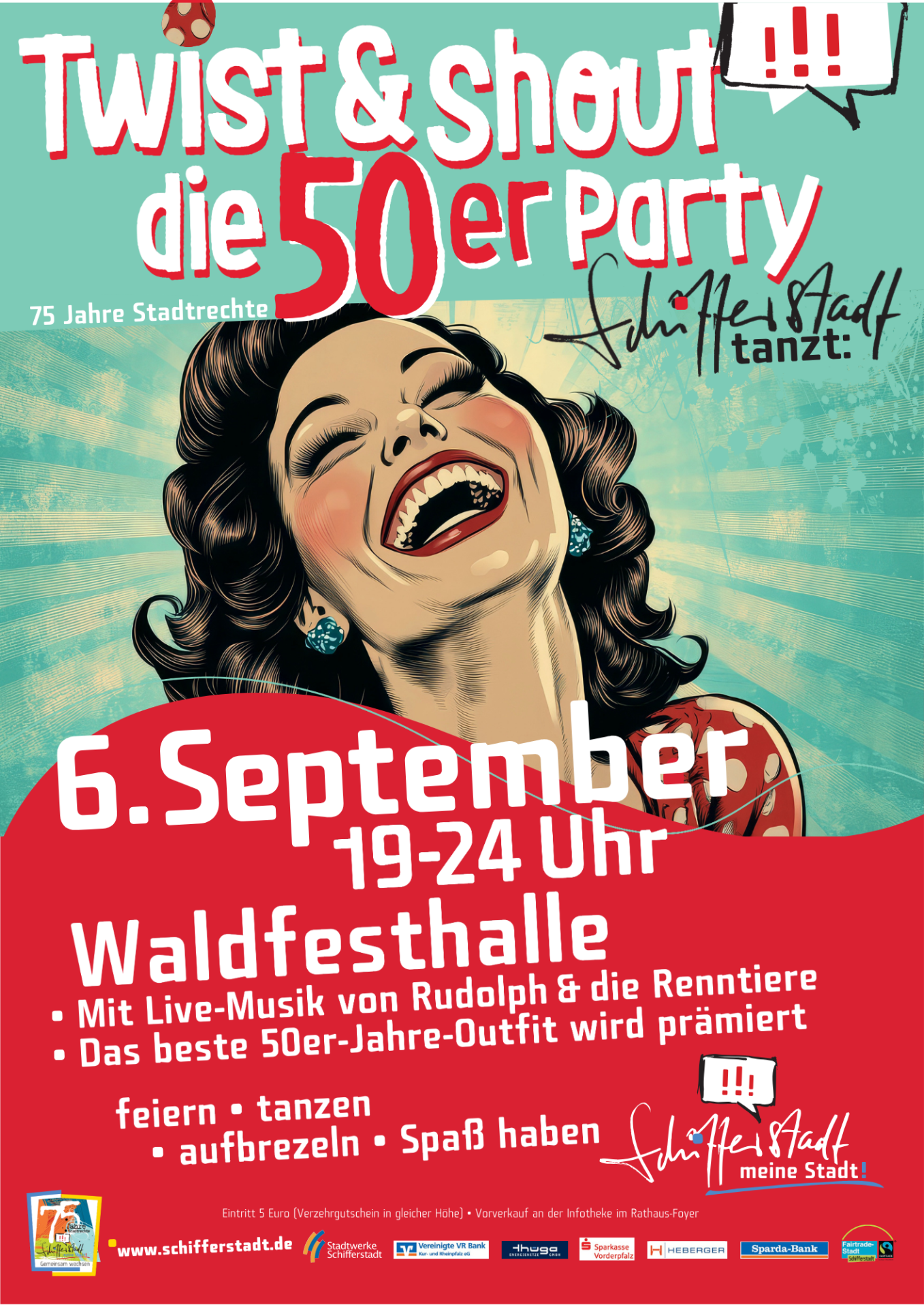 Twist & Shout - die 50er Party Plakat zu Twist & Shout - die 50er Party