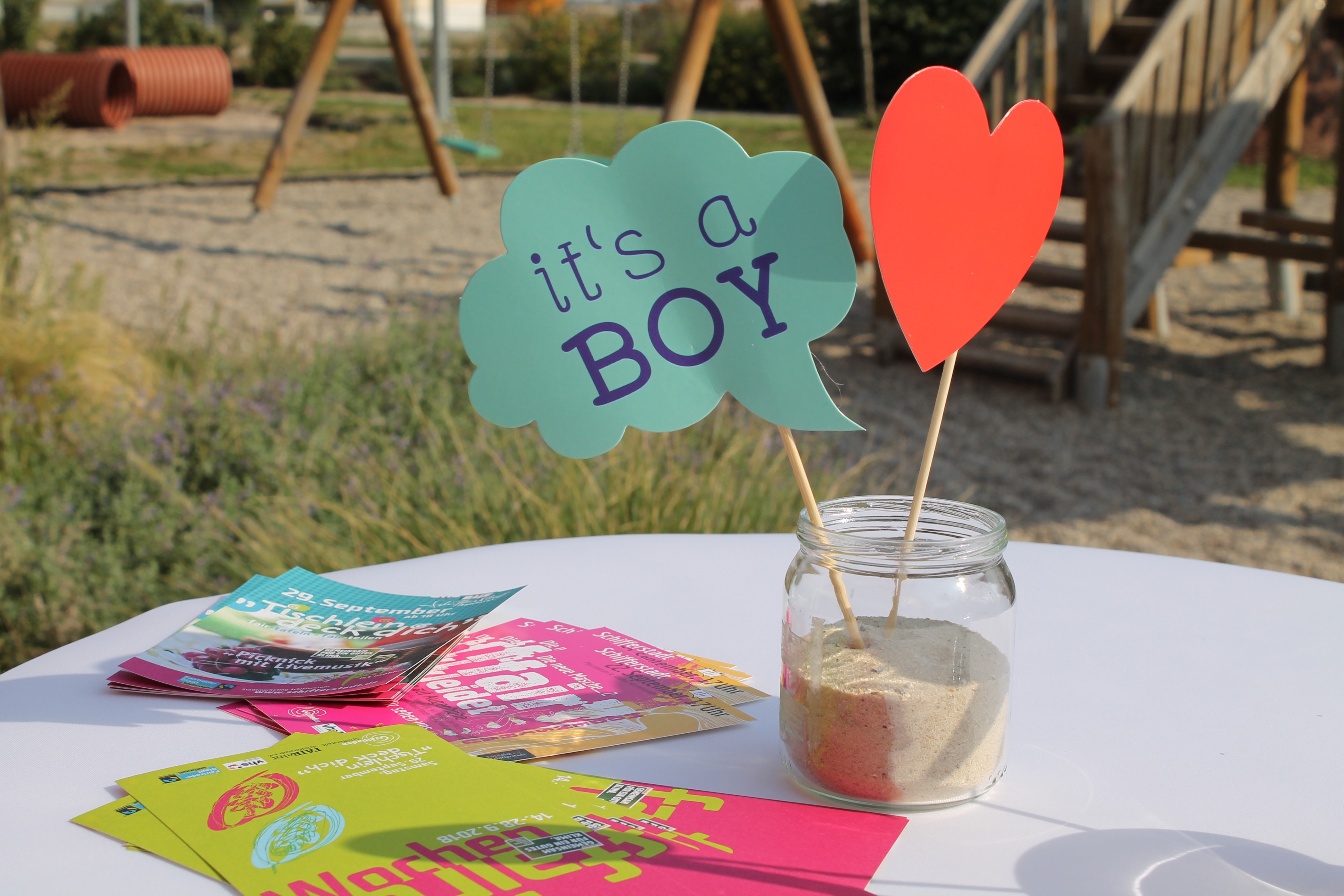 Bild beim Babyempfang 2018