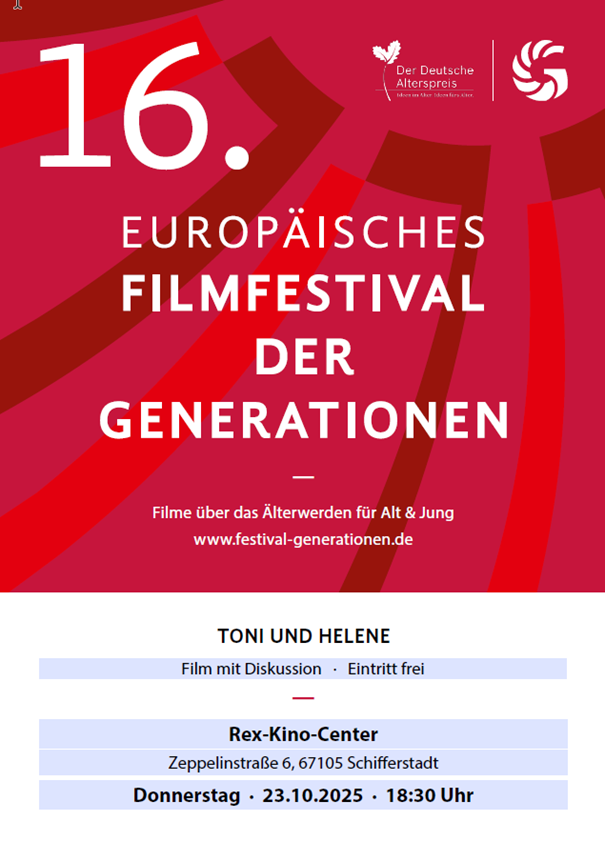 Handzettel für die Filmvorführung in Schifferstadt