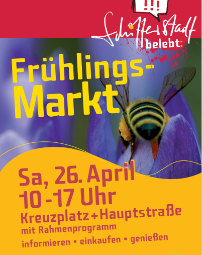 Plakat Frühlingsmarkt 2025