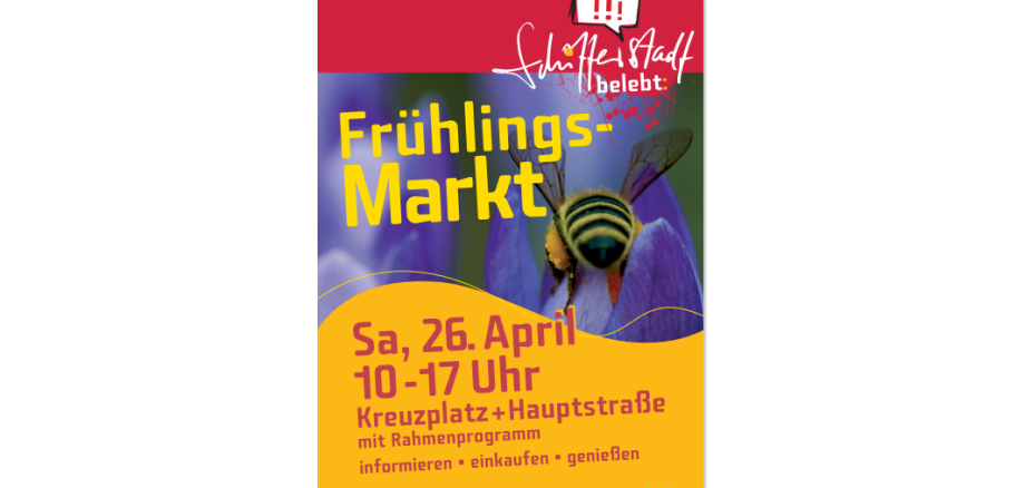 Plakat Frühlingsmarkt 2025
