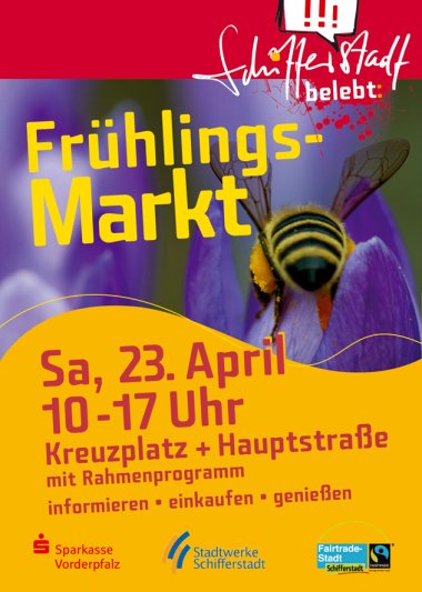 Plakat Frühlingsmarkt