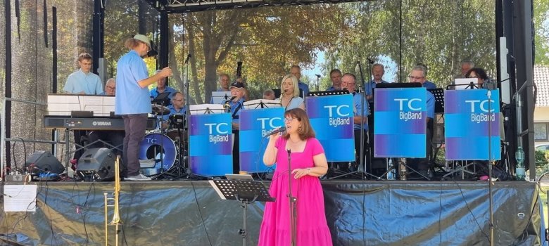 TC Big Band auf der Bühne