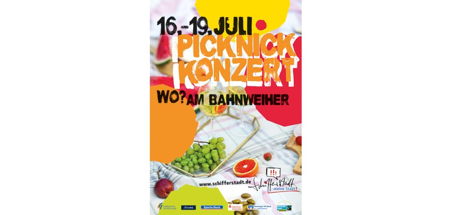 Plakat zu Picknickkonzerten