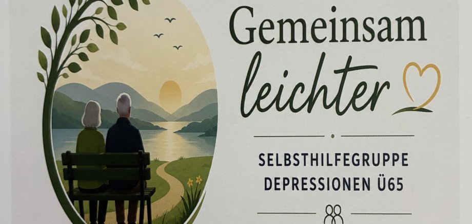 Flyer der Selbsthilfegruppe Depressionen Ü65
