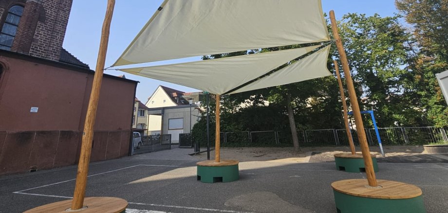 Sonnensegel Grundschule Nord