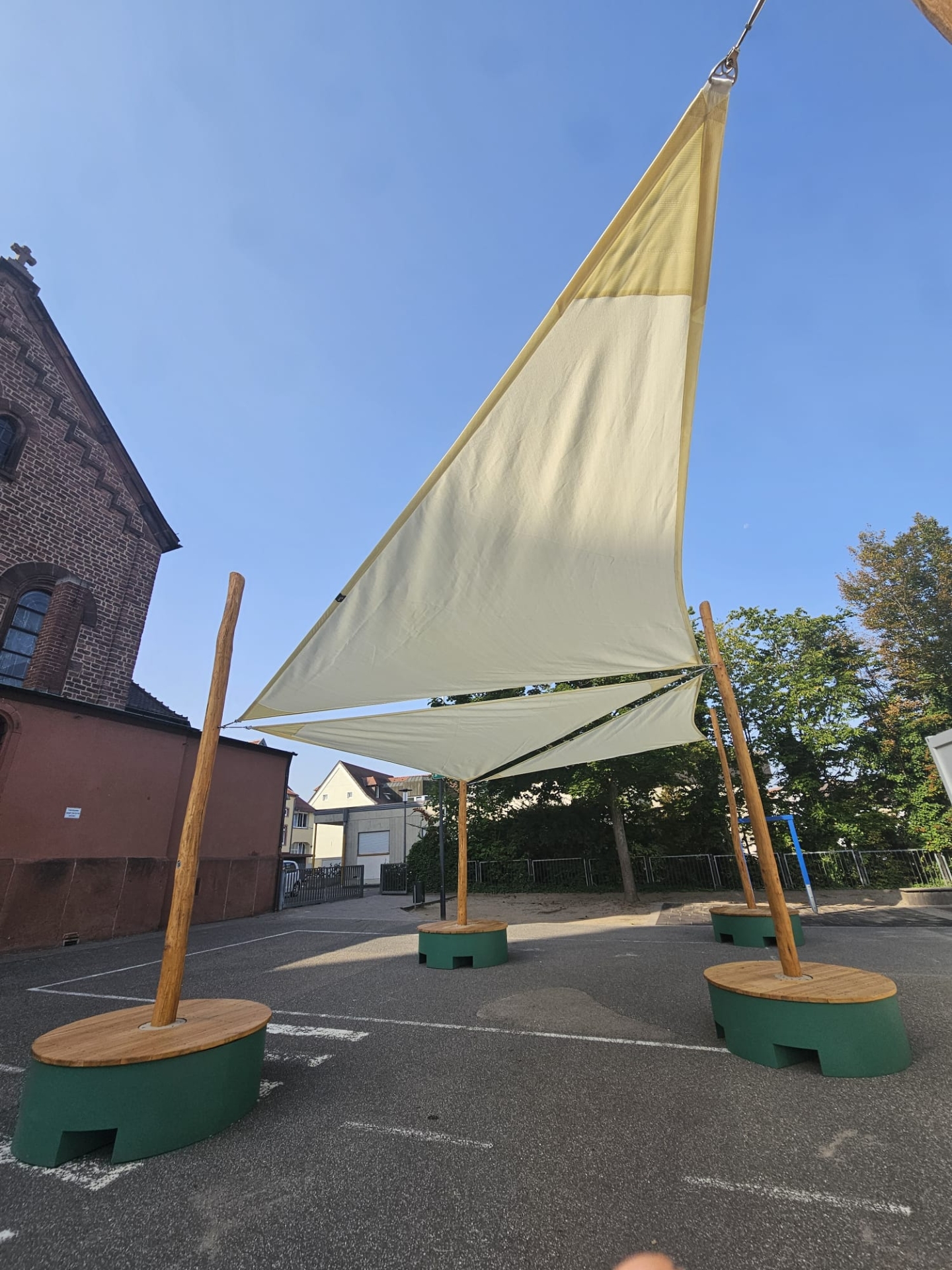 Sonnensegel Grundschule Nord