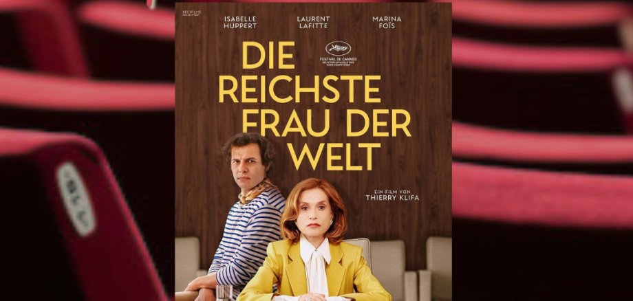 Frauenkino 4:5 neu - Frauenkino März 26 4_5 Filmplakat vor roten Kinositzen
