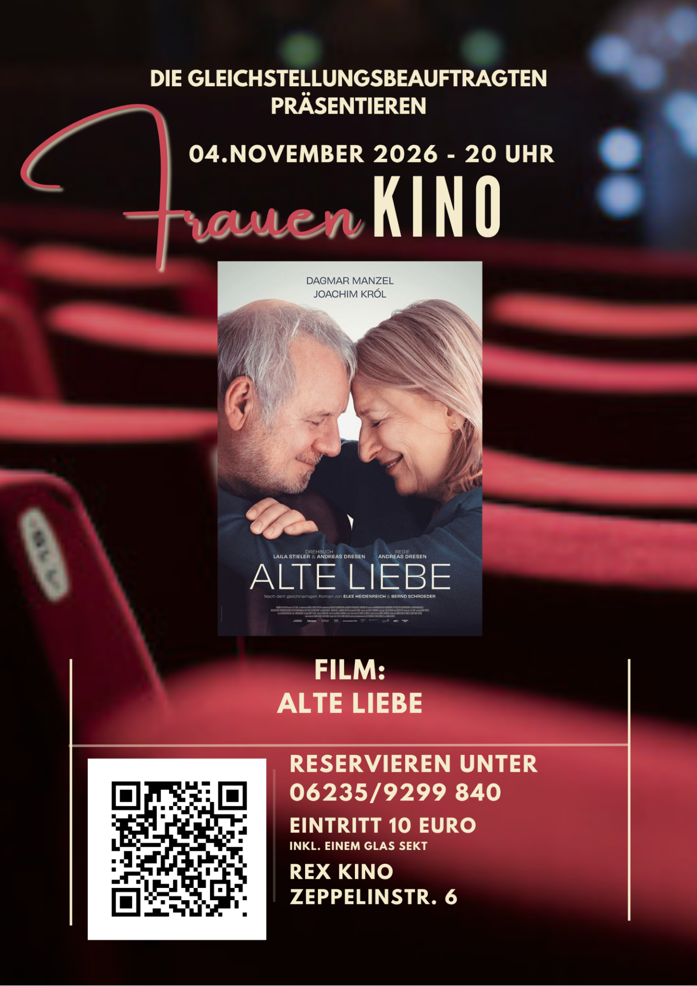Frauenkino Plakat - Frauenkino November26 Alte Liebe