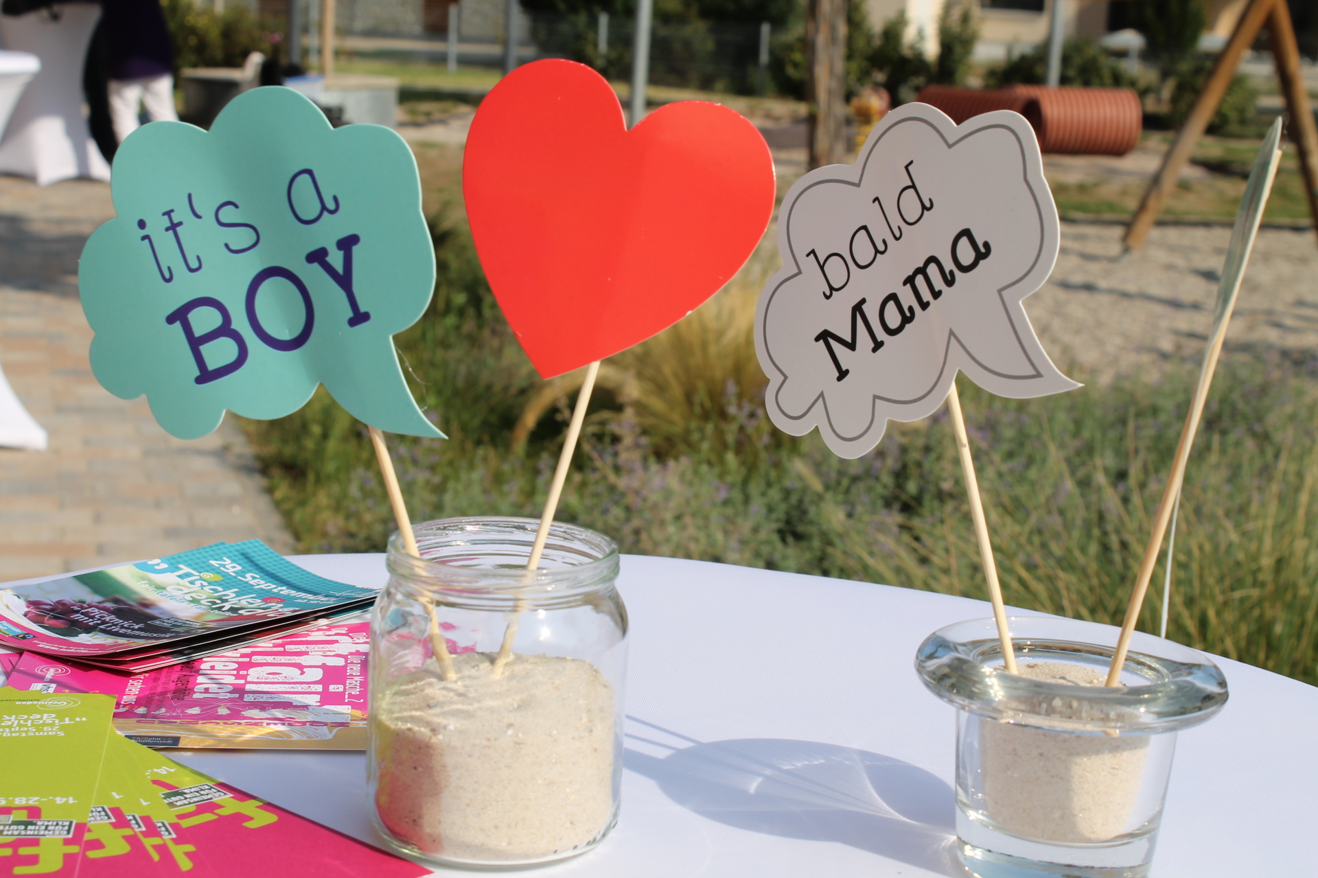 Bild beim Babyempfang 2018