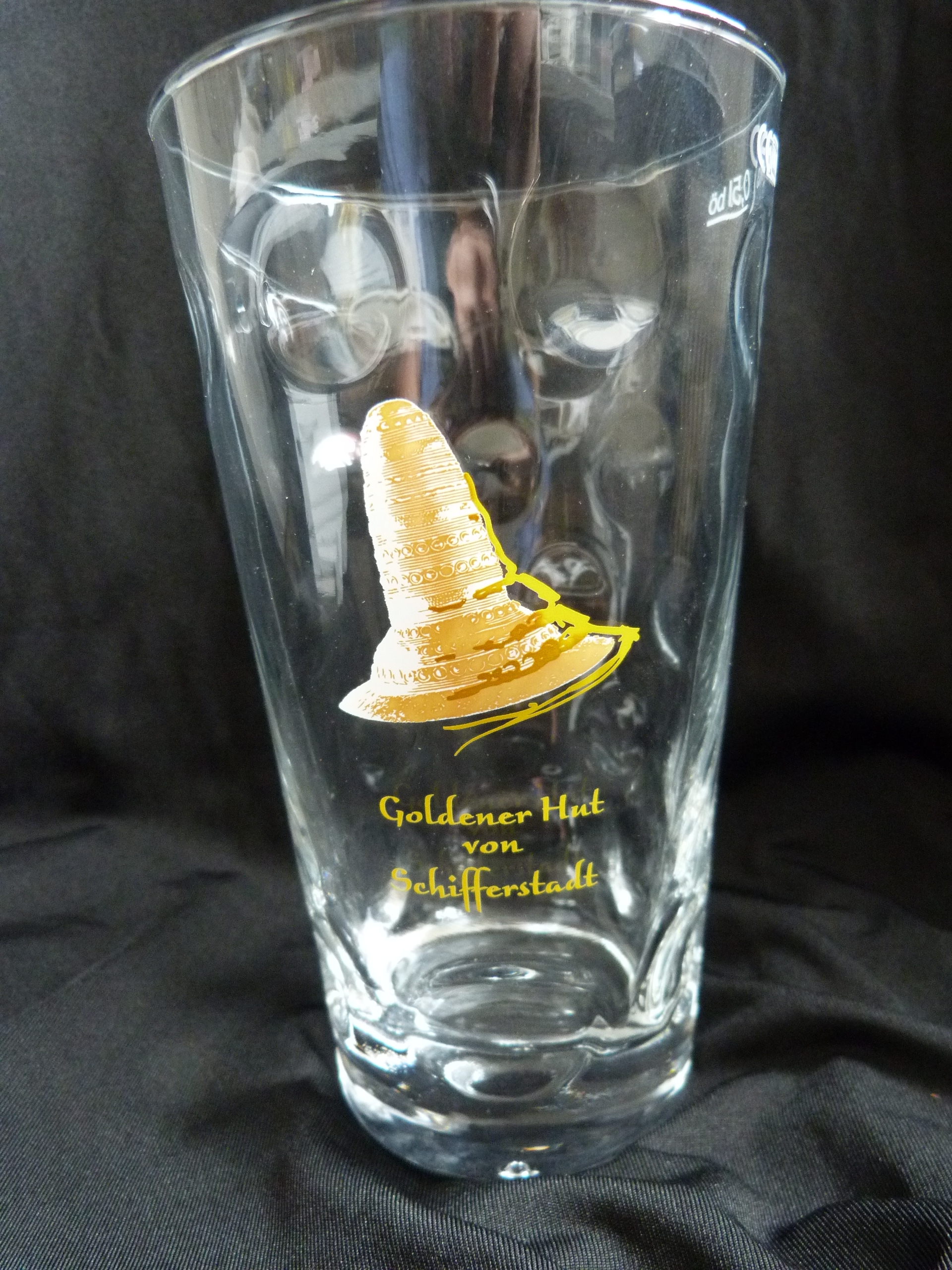 Dubbeglas "Goldener Hut" groß